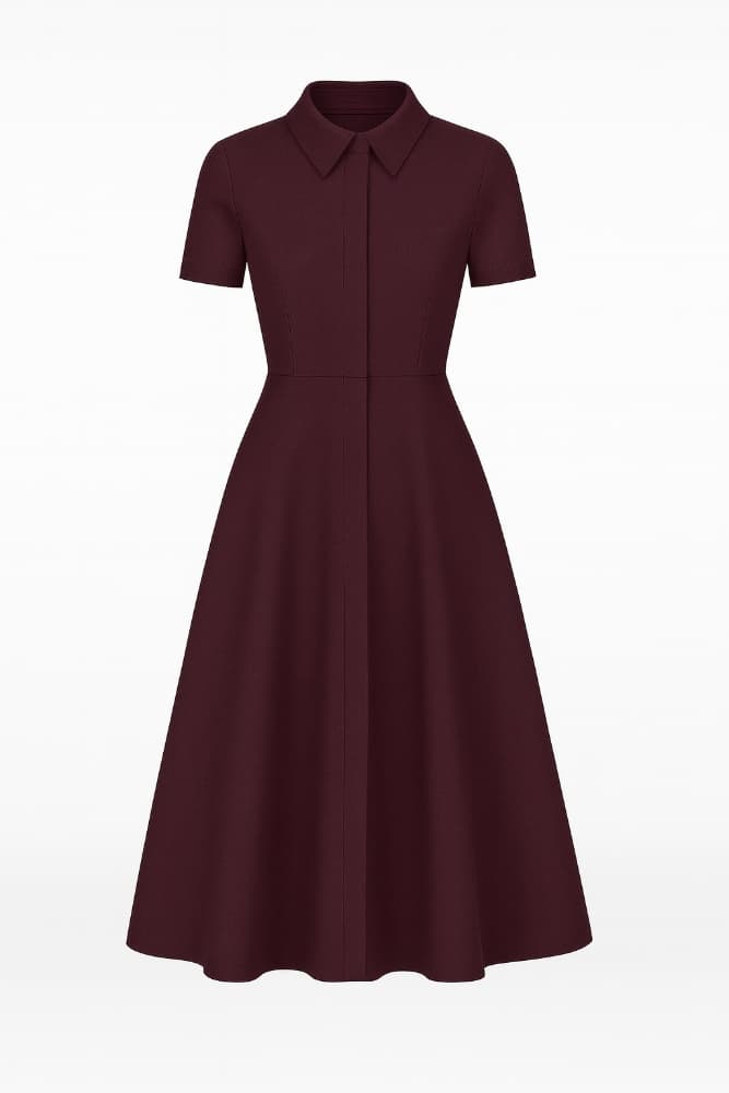 The classic shirt-dress