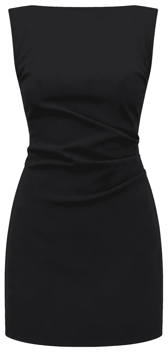 A little black dress — the kind of picture a custom dress can start from