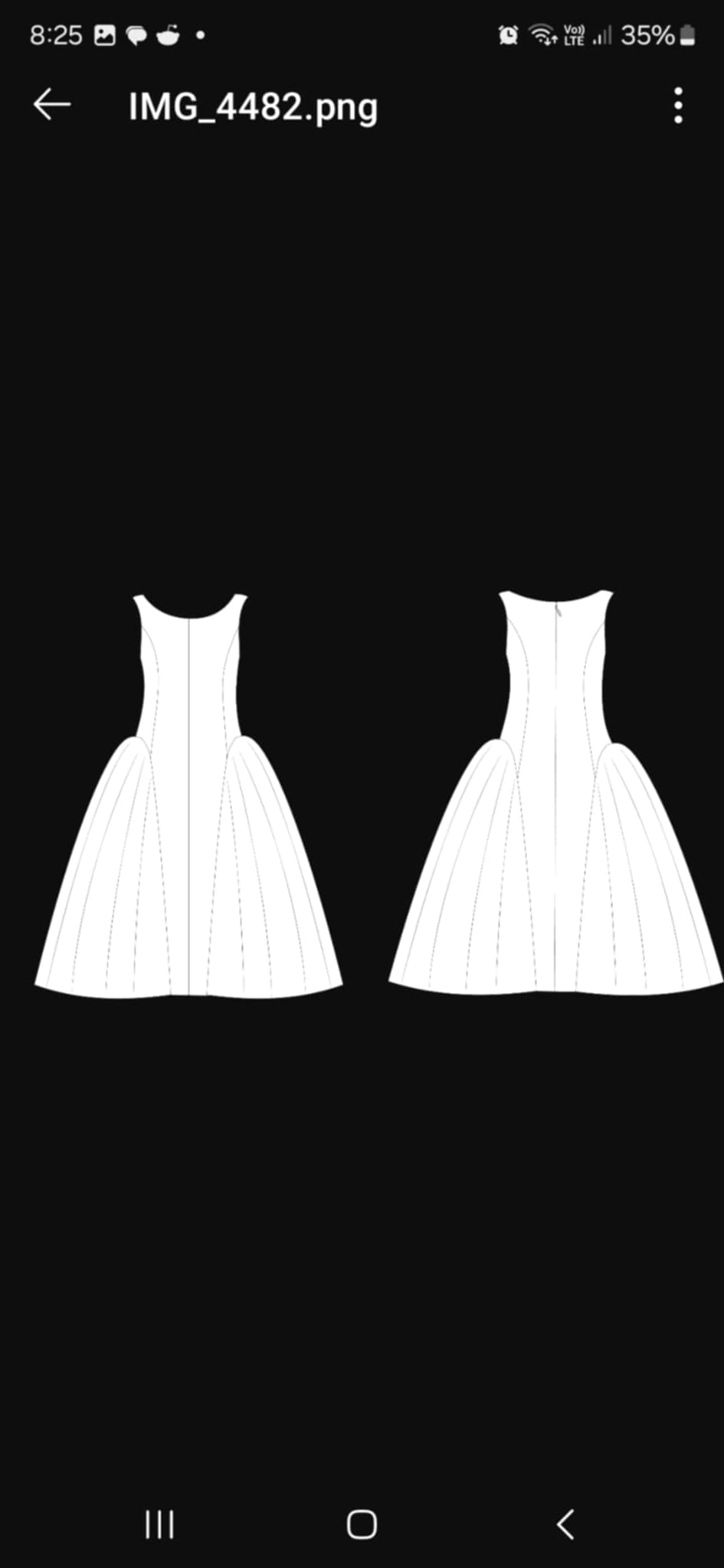 Start with a dress idea