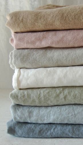 Natural linen cloth — a breathable fabric option for custom made dresses